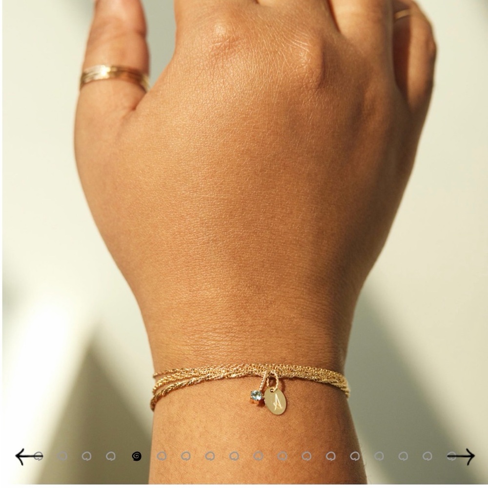 Catbird Little Star Birthstone Charm - Picture 7 of 7